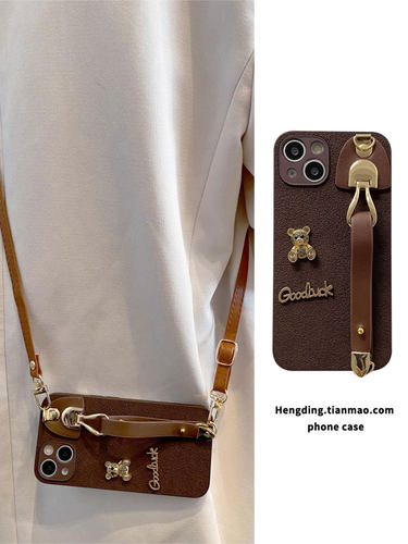 三星月坑纹简约创意皮扣腕带