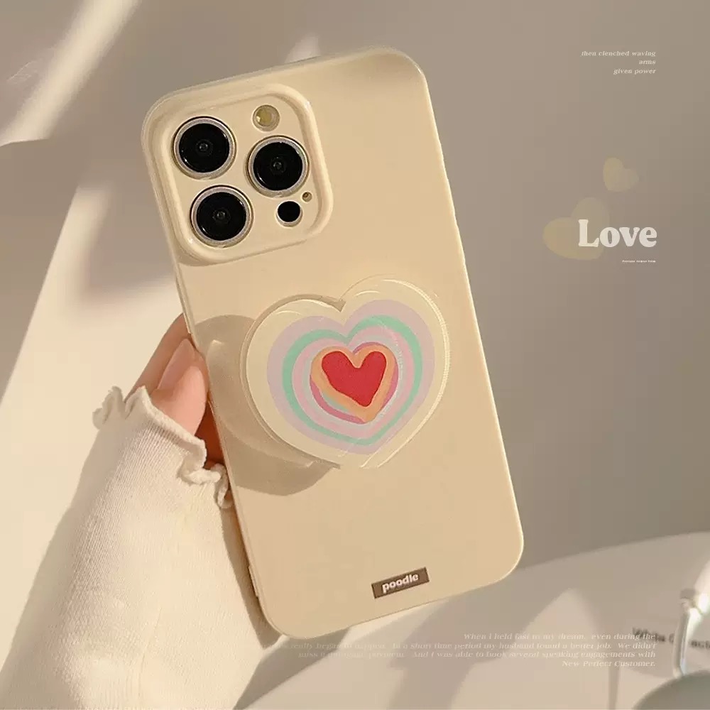 苹果简约ins风韩系手机壳