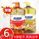 亮晶晶洗洁精6斤餐具果蔬无残易冲洁净生姜去油腥护手家庭装