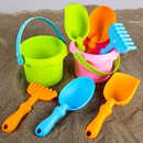 沙滩玩沙工具儿童挖沙玩具宝宝海边玩沙子户外戏水挖土铲子桶套装