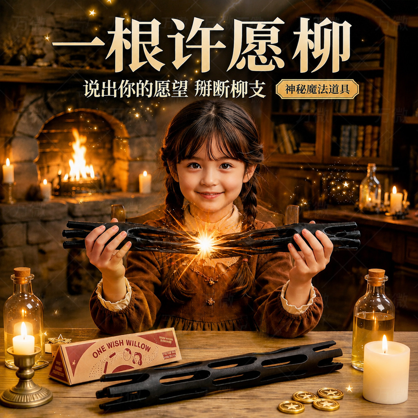 许愿柳痴迷Obsession周边同款ONE WISH WILLOW一柳成愿3d打印模型 - 实物图