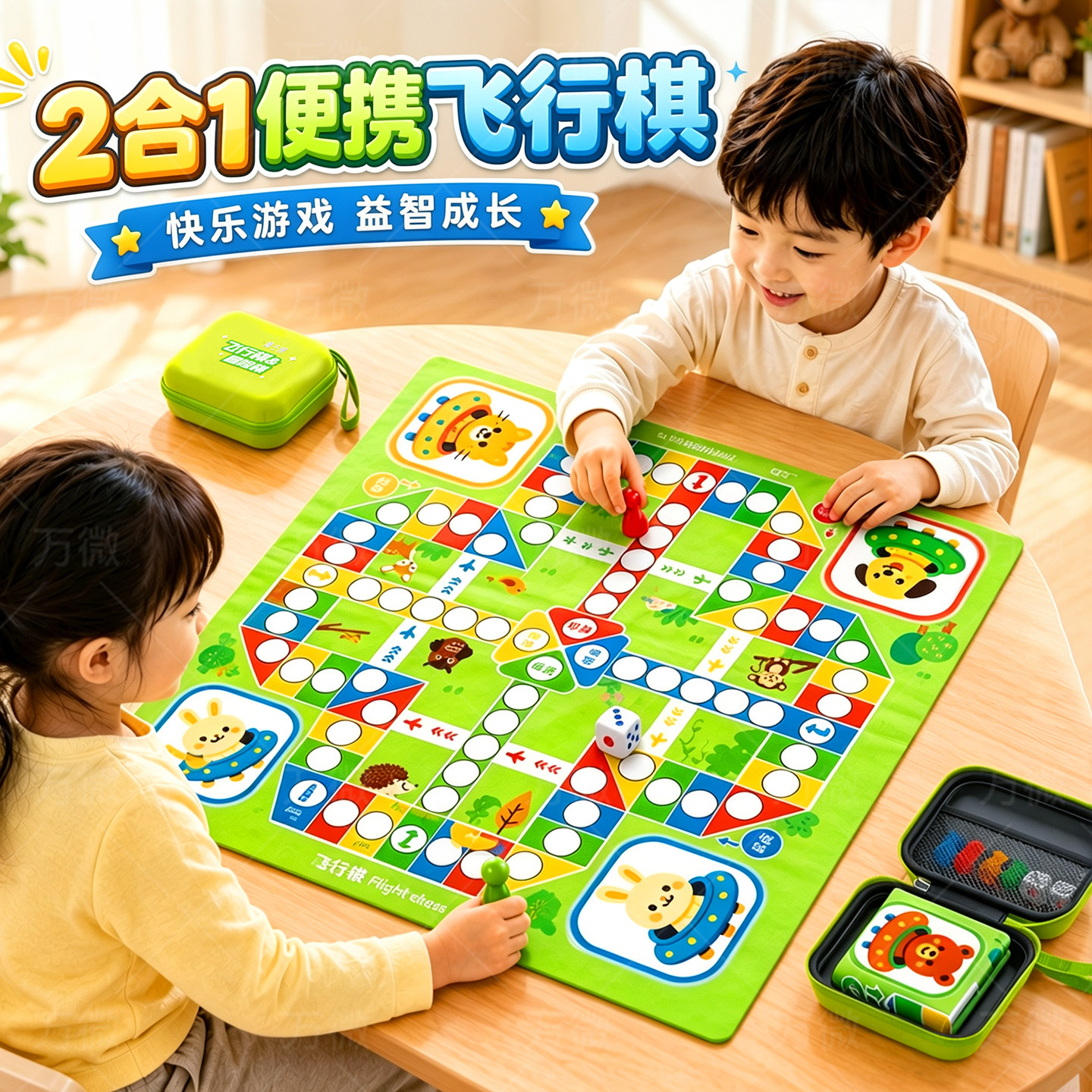 飞行棋儿童版棋类益智玩具图片
