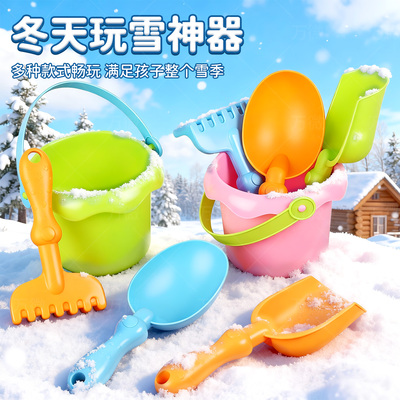 儿童玩雪工具神器丨堆雪人套装