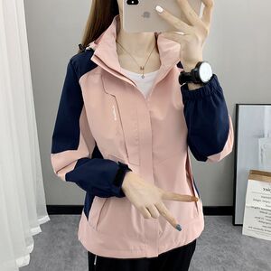 冲锋衣女防水防风三合一oversize秋冬款西藏旅游穿搭登山服套装女