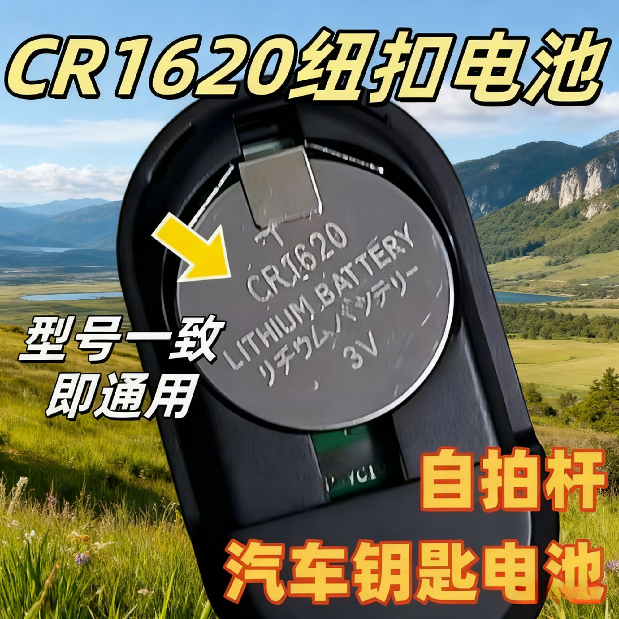 CR1620自拍杆遥控器电池