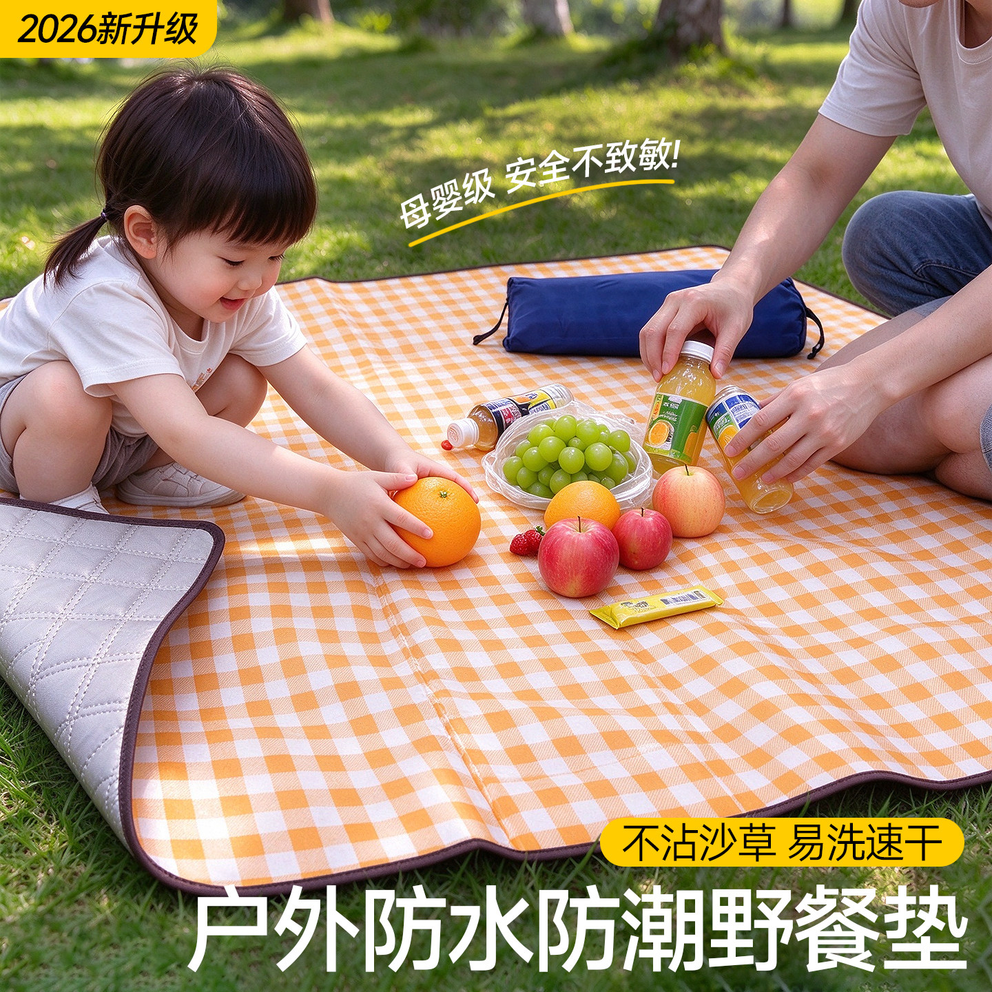 防潮加厚便携折叠户外野餐垫