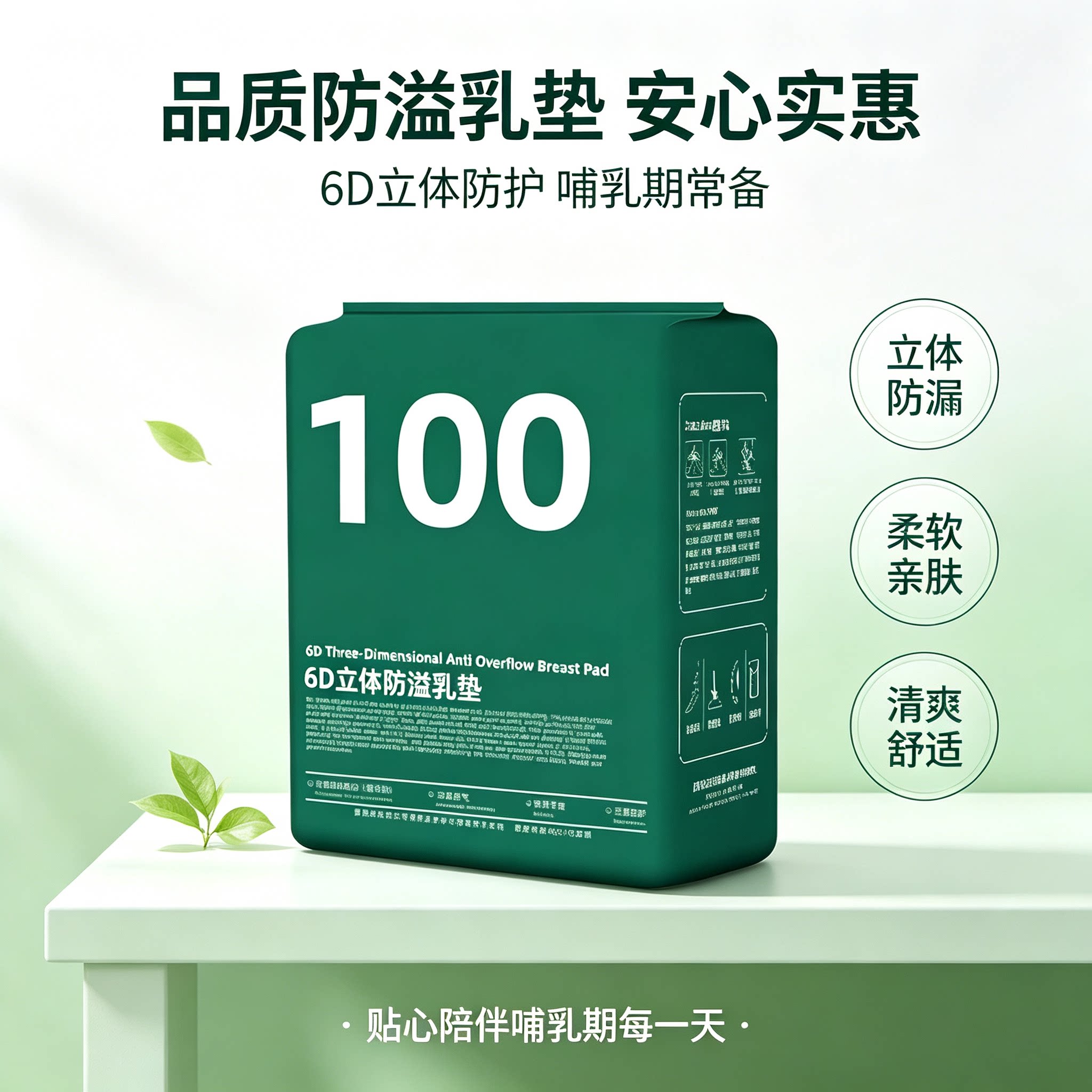 MXN 防溢乳垫一次性超薄透气干爽哺乳期防漏奶孕产妇专用不可洗