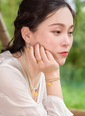 原创款925纯银镀金单圈手链DIY手