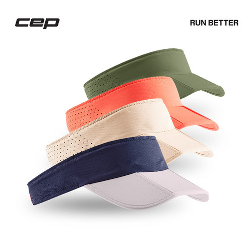 折叠空顶帽户外跑步速干薄款