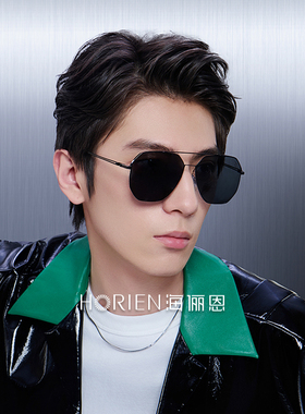 海俪恩飞行员墨镜男新款开车专用