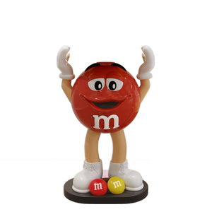 mm豆人大型客厅电视柜卧室床头旁边落地置物架装饰品搬家礼物摆件