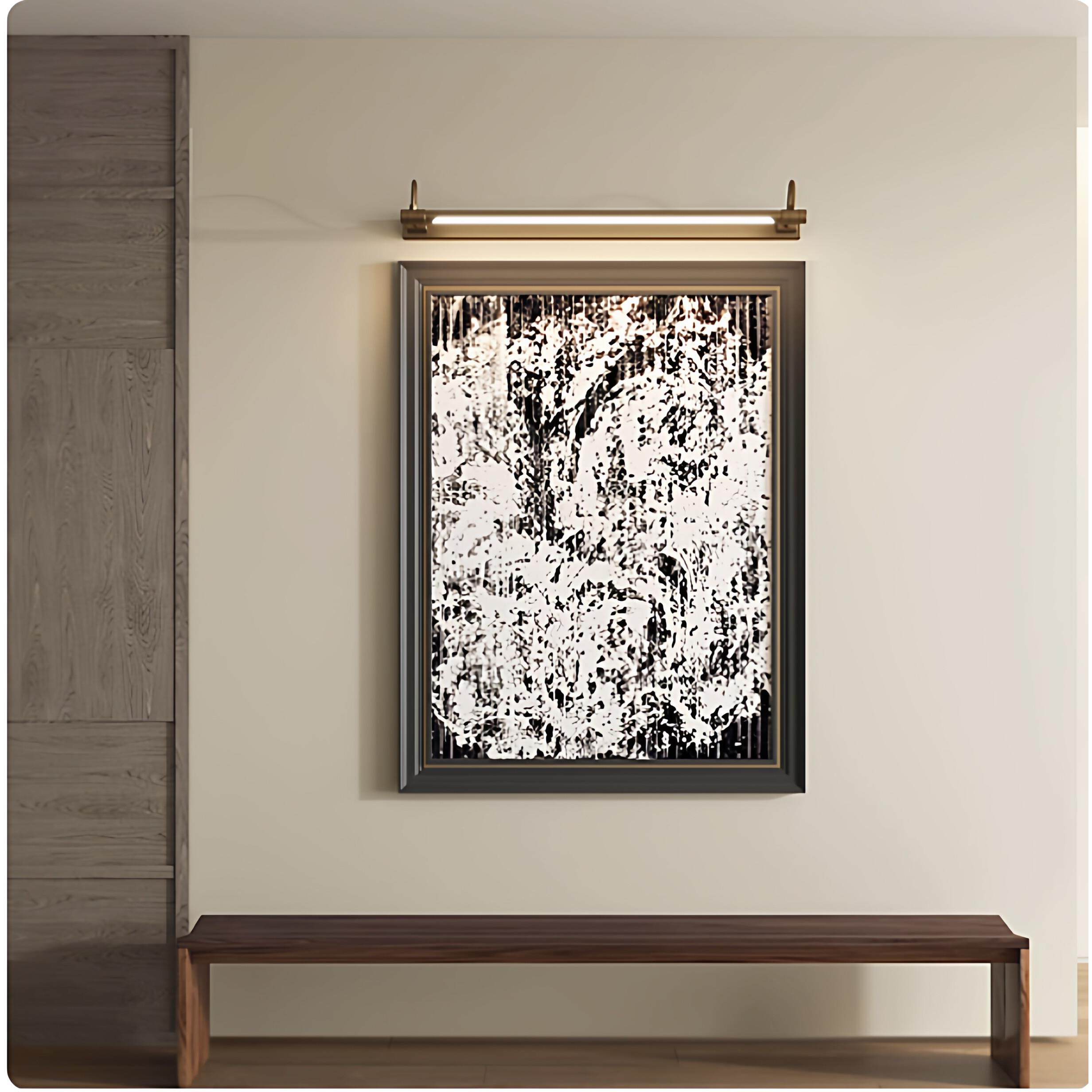法式中古风装饰画壁灯美容院墙面挂画诧寂风饭厅酒店会所装饰画