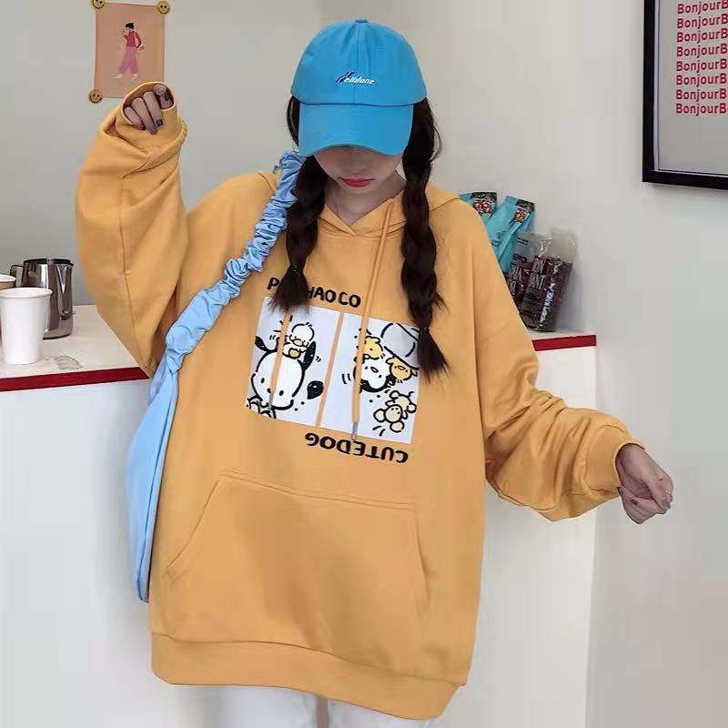 连帽卫衣女春秋薄款2022年新款无帽秋季上衣设计感小众情侣装