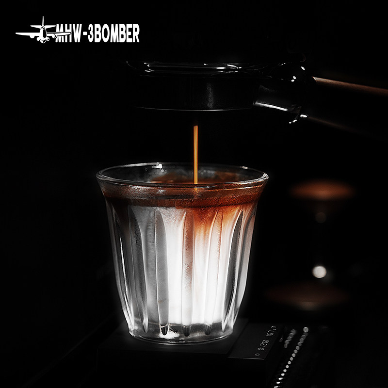 轰炸机Wright系列复古玻璃咖啡杯