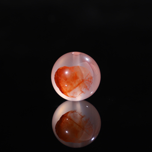 天然南红玛瑙冰飘散珠荔枝冻10mm-19mm圆珠 原矿无处理 一物一图