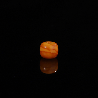 收藏级老蜜蜡老型珠满蜡质感琥珀