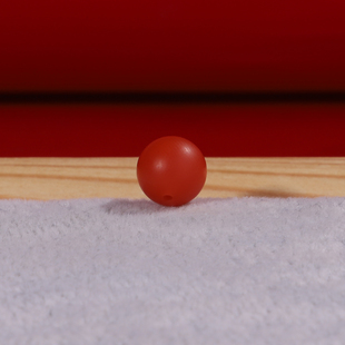 保山南红玛瑙转运珠单珠9mm真实滴水洞原矿料圆珠 258号 一物一图