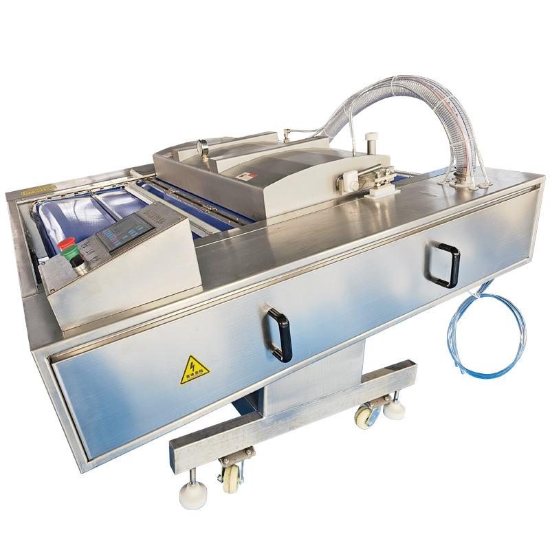 年糕玉米连续包装设备源头厂家销售凤爪卤鸭掌自动滚动真空包装机