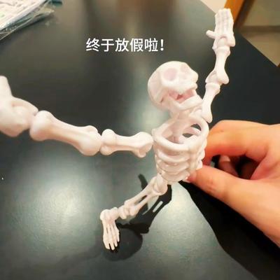 骷髅兵人偶关节可动diy拼