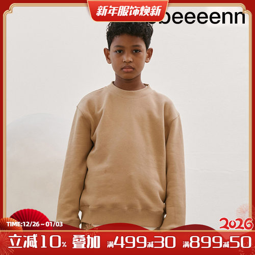 bbeeeenn秋冬纯棉卫衣舒适透气