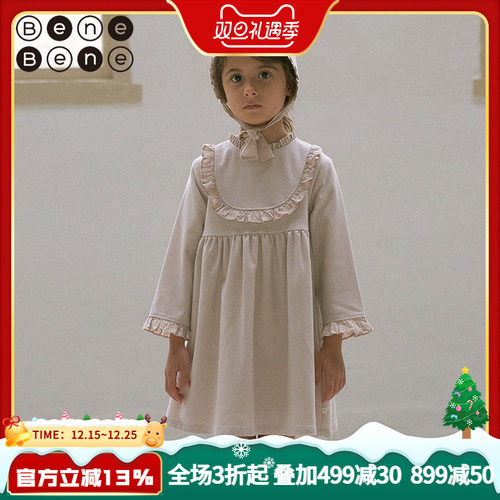 韩国连衣裙BeneBene长袖公主冬季