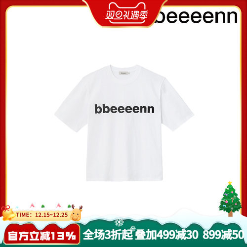 bbeeeenn圆领短袖T恤舒适透气