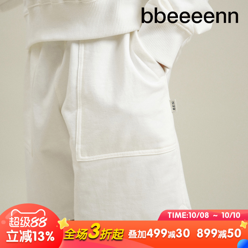 bbeeeenn纯棉针织短裤春夏新款