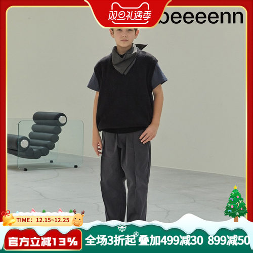 韩国针织童装bbeeeenn马甲