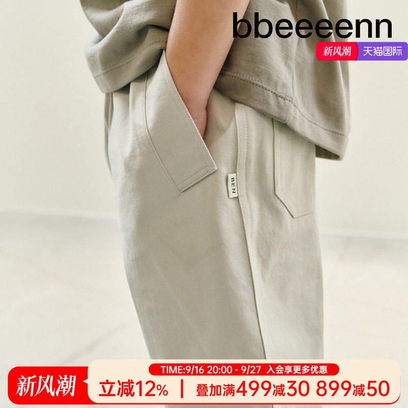 短裤纯棉休闲短裤bbeeeenn