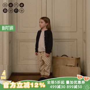 子男童女童保暖休闲裤 benebene韩国童装 婴儿纯棉裤 新品 冬季