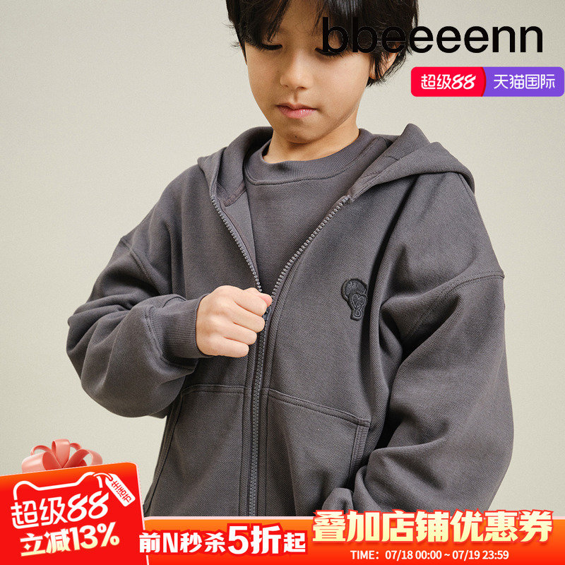 bbeeeenn春夏新款连帽儿童卫衣