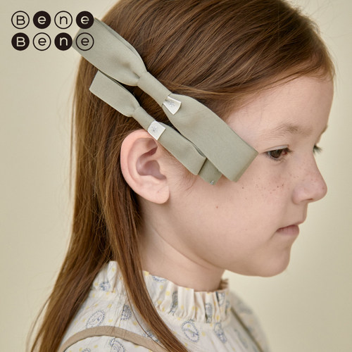 benebene女童发夹蝴蝶结发夹