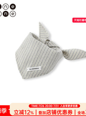 benebene秋冬新款纯棉三角围巾