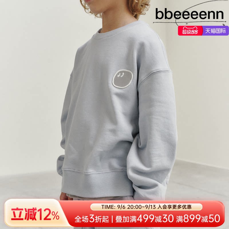 bbeeeenn纯棉毛圈卫衣T恤刺绣