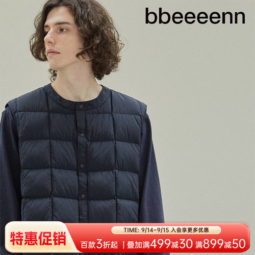 bbeeeenn亲子装成人款羽绒马甲