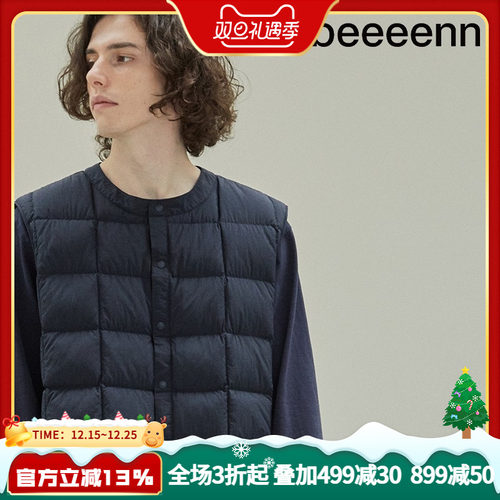 bbeeeenn亲子装成人款羽绒马甲