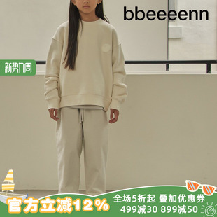 休闲裤 bbeeeenn韩国童装 儿童韩版 男童女童纯棉阔腿裤 冬季