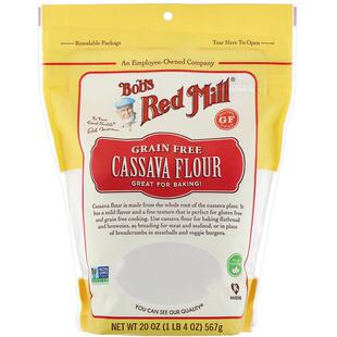 Bobs Red Mill Cassava Flour鲍勃红磨坊无麸质木薯粉无谷物