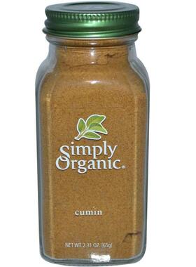 美国Simply Organic cumin小茴香粉烧烤调料孜然粉小茴香籽粉调味