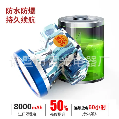 安全帽头灯型LED超亮防水头戴式788型矿用防爆矿灯799