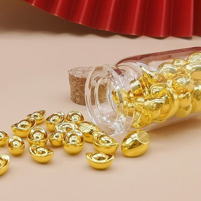 足金999小金珠跑环手链黄金手串小克重转运珠手链diy款送女友礼物