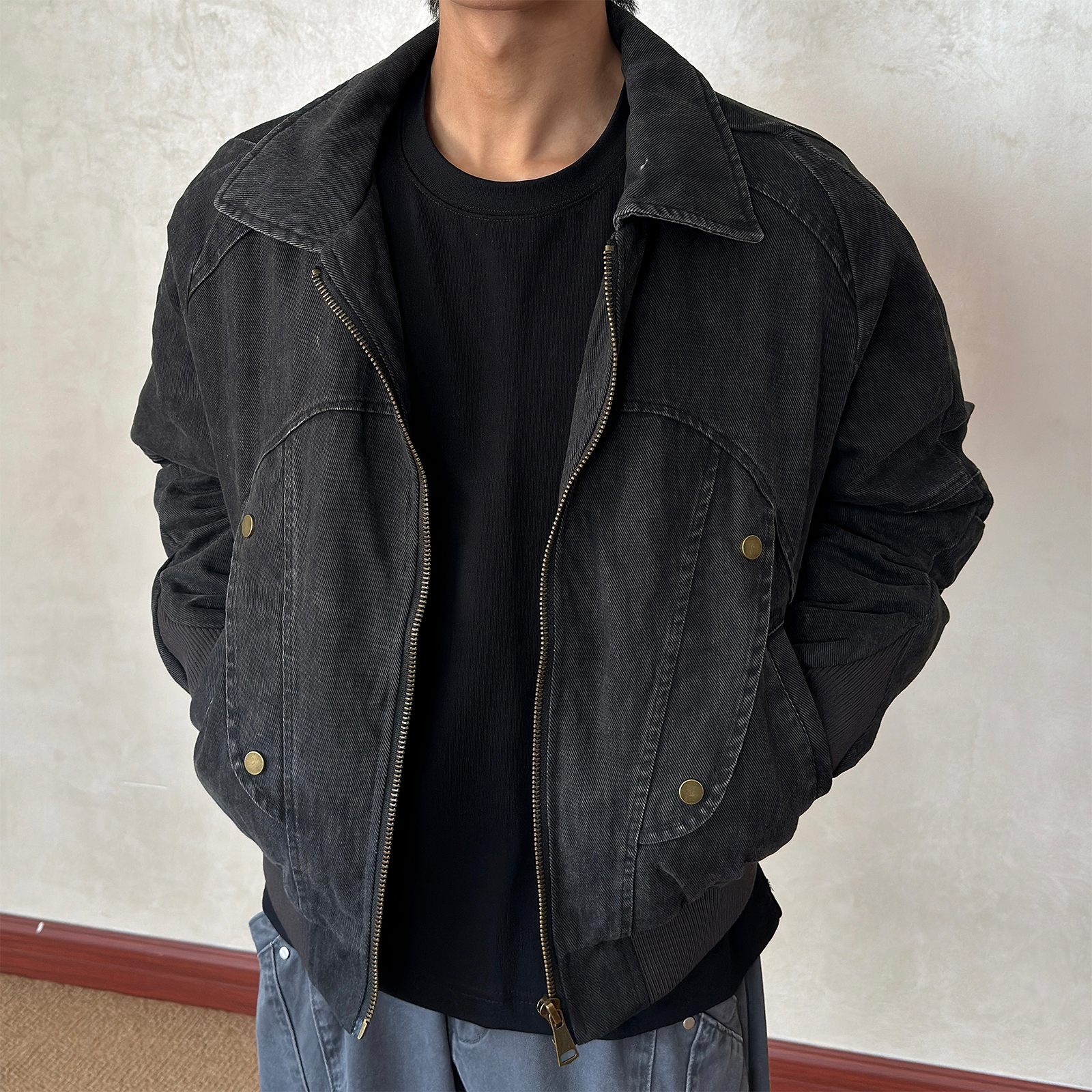 布老哥Blog夹克棉衣W612