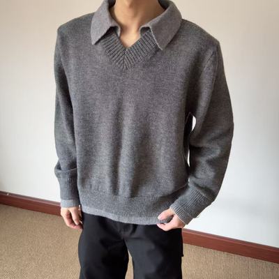 布老哥Blog短宽针织衫W571