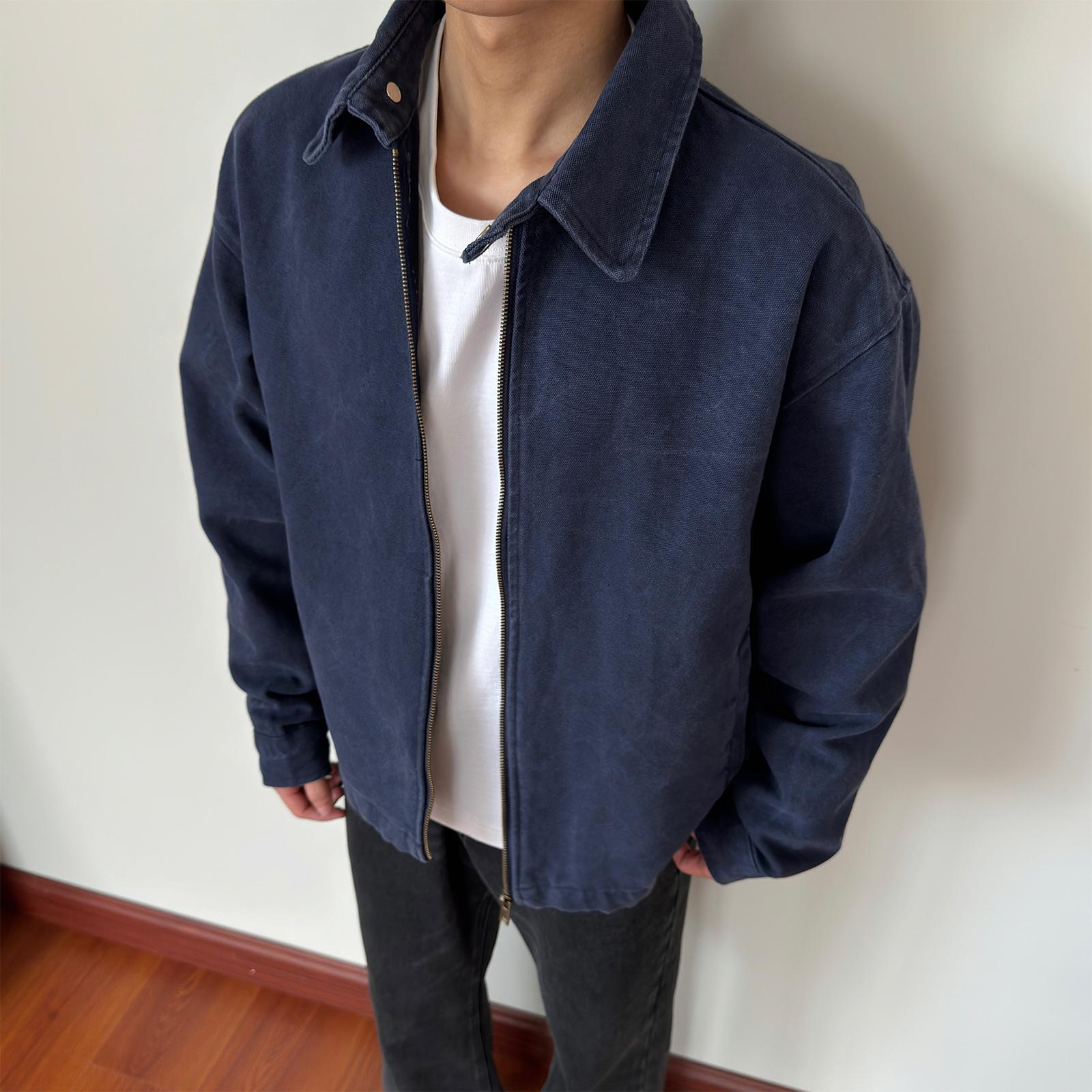 夹克布老哥Blog春季美式翻领
