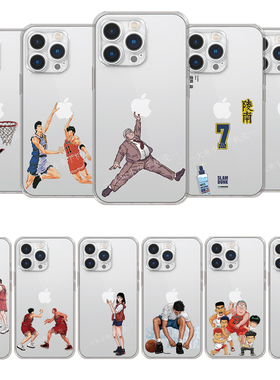 透明软壳 灌篮高手手机壳适用安卓机型iPhone165432proxsmax苹果8plus76xr11vivox90spro+s1765eiqoo11sz8neo