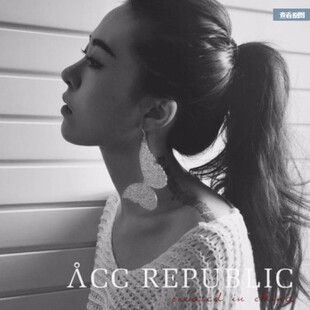 高级时尚抖音网红博主温精灵仙女推荐同款夸张贵气大蝴蝶耳环耳钉