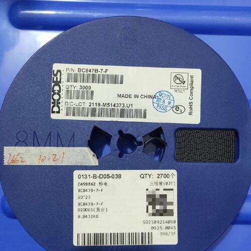 议价美台三极管BC847B-7-FBC847A-7-FBC847C-7-F