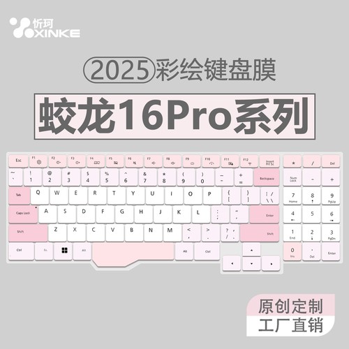 适用于机械革命蛟龙16Pro键盘膜