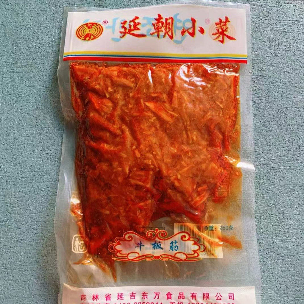 延边牛板筋延朝牛板筋延吉朝鲜族拌菜特产零食小菜干牛筋丝牛板筋