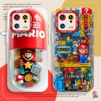超级马里奥适用小米15spro手机壳